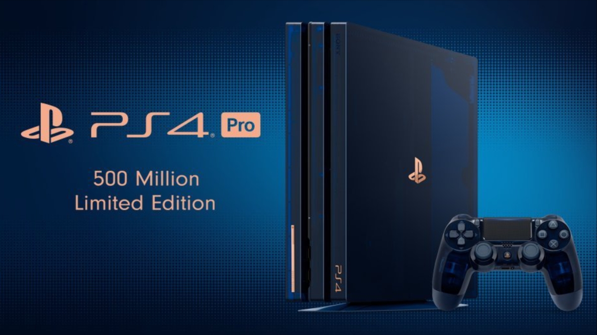 [美品] PS4 Pro 500 Million Limited Edition